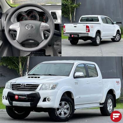 TOYOTA HILUX 3.0 SRV 4X4 CD 16V TURBO INTERCOOLER DIESEL 4P AUTOMÁTICO